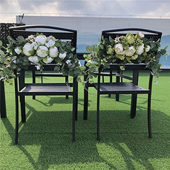 Wedding Arch Flowers 30 Inch Rustic Artificial Floral Swag for Door Lintel