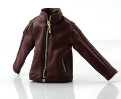 1/6 Short Coat Casual Leather Jacket Fit 12” Action Figure