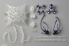 Kaiyodo Revoltech Symbiote Spider-Man Action Figure Purple Version New in Stock