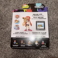 New World Of Nintendo Splatoon Orange Inkling Girl figure 2017 Jakks