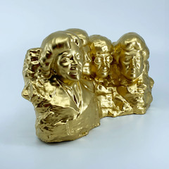 The Golden Girls | Mt. Rushmore | Brilliant Gold | 3 Sizes Available