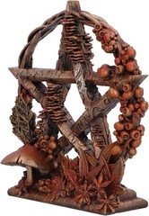 Nemesis Now Season of The Pentagram Figurine, Resin, Gold/Brown (Autumn), 16.5cm