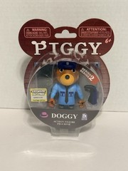 Piggy Doggy Action Figure Series 2 New Sealed w/ DLC Code PhatMojo Roblox Toy