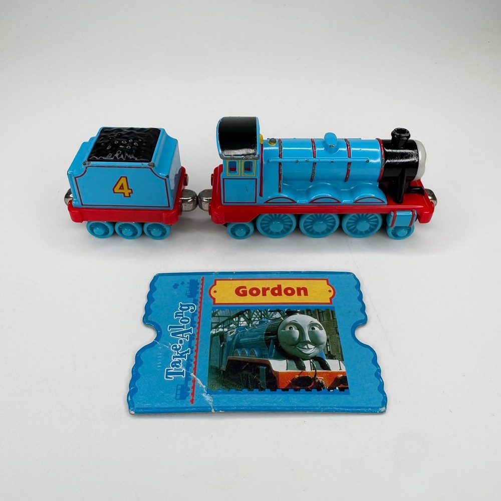 Thomas & Friends Train Take Along “Gordon” Die-cast Collector Card 2002