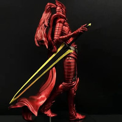 24CM Solo Leveling Red KNIGHT COMMANDER IGRIS the BLOODRED of Yagleton Comic Cha