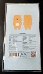 New Official Kakao Friends Little RYAN Plush Pencil Case Korea Soft Toy Case