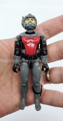 GI JOE COMANDOS EM ACAO COBRA D’AGUA (EELS) COMPLETE w/FILE CARD BRAZIL ESTRELA