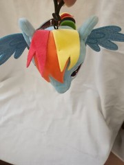 My Little Pony, with wings, colorful mane, zipper back for money or keys. Tag…