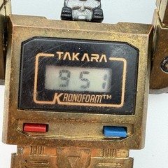 1983 Takara Kronoform WORKING Robot Watch Microman Transformer No Band