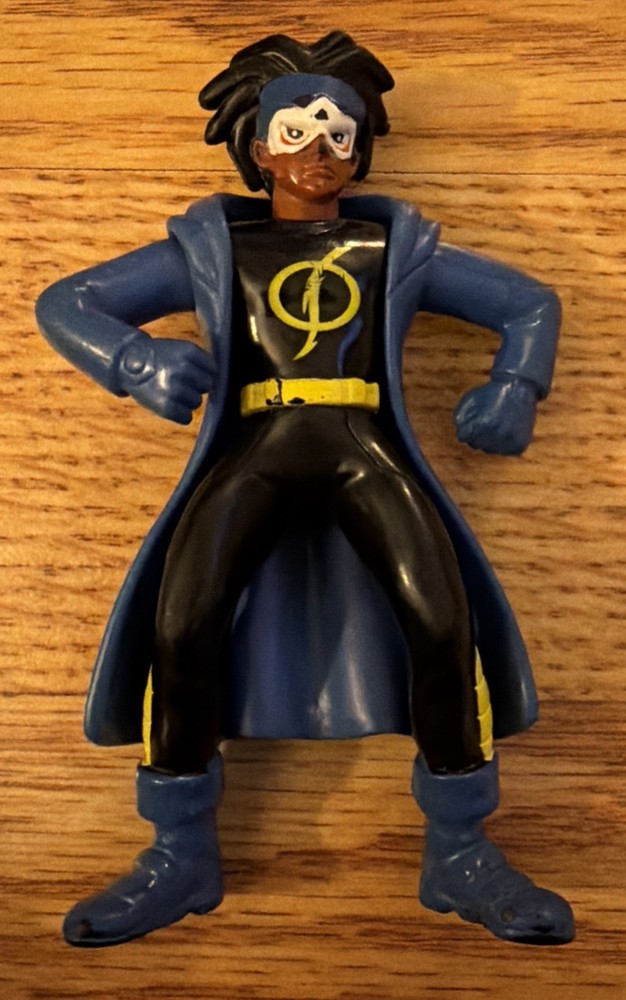 Static Shock 4″ Subway Action Figure DC Comics 2004 WB Super Hero Virgil