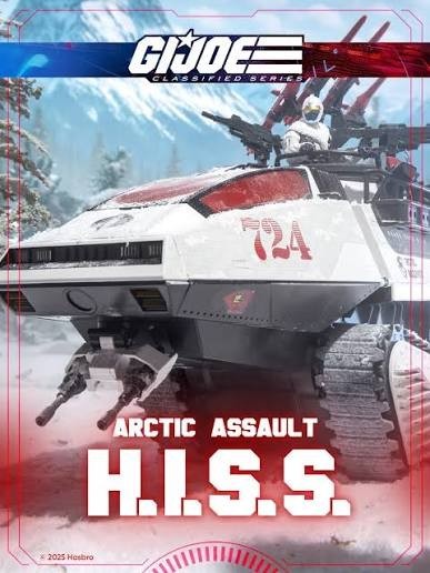PREORDER/PRESALE G.I. Joe Classified Cobra Arctic HISS Hasbro Pulse Exclusive