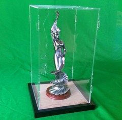 10 x 10 x 18 inch display case for Hot Toy Figures 1/6 Scale, Statue, Doll Dolls
