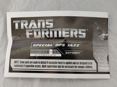 Used Transformers Reveal The Shield Special Ops Jazz Complete (Read Description)