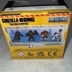 Godzilla X Kong The New Empire Skar King Keychain Jada Metalfigs Toy 2.5″