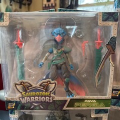 HUGE LOT SAUROZOIC WARRIORS 6 ACTION FIGURES DINOSAUR WARRIORS BRAND NEW IN BOX