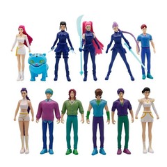 K-pop Demon Hunters Action Figure Toy Derpys Tiger Rumi Mira Zoey Sussy Figurine