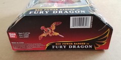 POWER RANGERS MYSTIC FORCE RED RANGER FURY DRAGON BANDAI 2006 MINT IN SEALED BOX