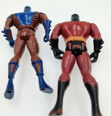 Vtg DC Comics Action Figure Lot Of 8 Late 90s Early 00s Batman Superman Two Face