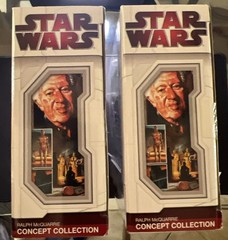 Star Wars Ralph Mcquarrie Signature Series Concept Collection Figure Set 1 and 2