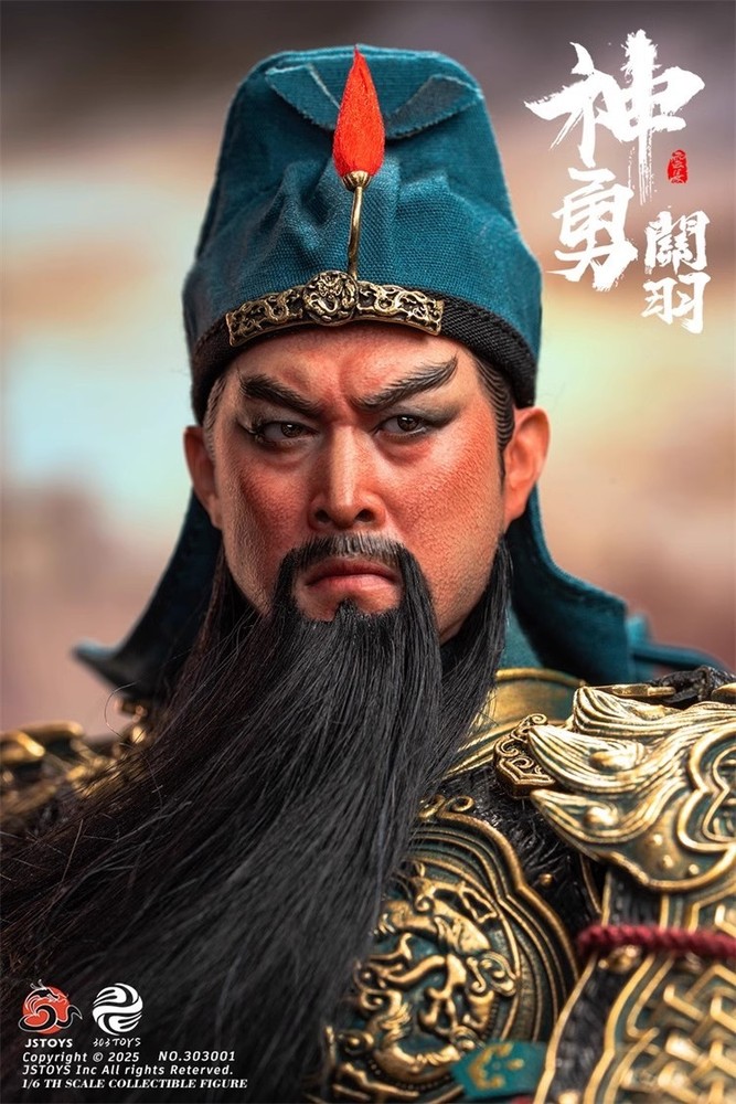 In Stock New 303TOYS X JSTOYS 303001 GuanYu 1/6 Action Figure Standard Version