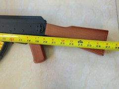 AK 47 Toy Gun Assault Rifle Battery Flashing Lights Sound Vibration Gift Play