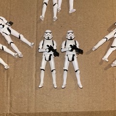 Star Wars Imperial Lot Stormtrooper Solo Rogue One 3.75 Lot Of 2