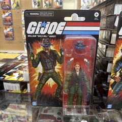 G.I. Joe Classified Series Retro Cardback William Wild Bill Hardy 6″ Figure