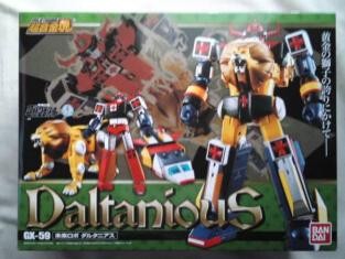 Soul of Chogokin GX 59 Future Robot Daltanious First Edition