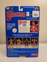 LJN WWE Wrestling Superstars John Cena Figure Black Card Signed Target Exclusive