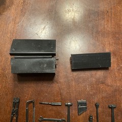 A-Team Mr. T 6″ B.A. Baracus Toolbox Only – 90% Complete w tools Galoob VTG 1983