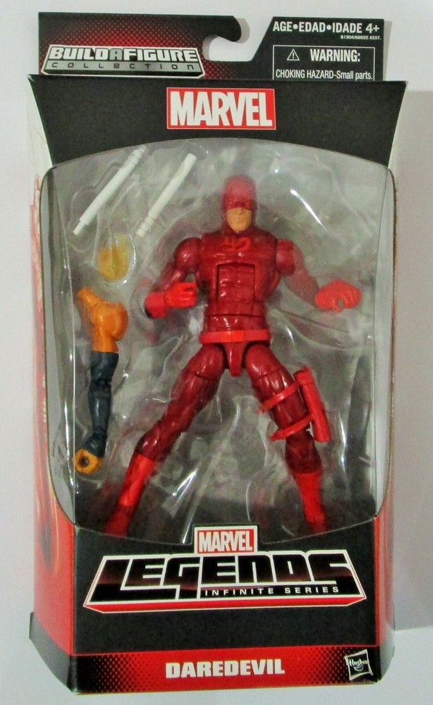 Marvel Legends infinite 2015 Daredevil Figure Build Hobgoblin BAF Red Suit