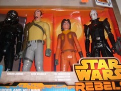 Star Wars Rebels Lot of 6 Figures Vader Ezra Kanan Shadow Stormtrooper NEW