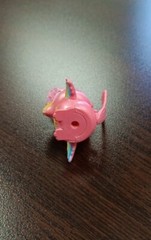 Pink Parrot Bird Toy Figure Doll Accessory Pet Used Fast Shipping Toy