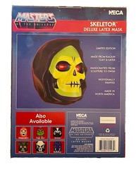 Masters Of The Universe SKELETOR Deluxe Latex Mask