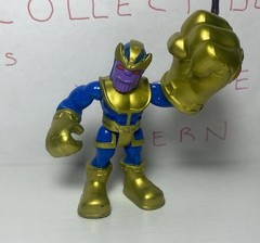 THANOS Marvel Superhero SQUAD Mini Figure 2017 Hasbro Infinity Gauntlet B1 054P
