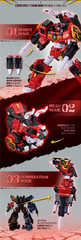 Miniforce Dinoid Warrior – DINO KNIGHT 3-in-1 Transforming Robot