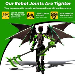 (Assembly Completed) T13 Action Figure Set,Dummy 13,Articulated Robot with De…