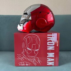 Autoking Iron Man Helmet MK5 1/1 Voice-controlled Mask Children’s Day Gift Prop