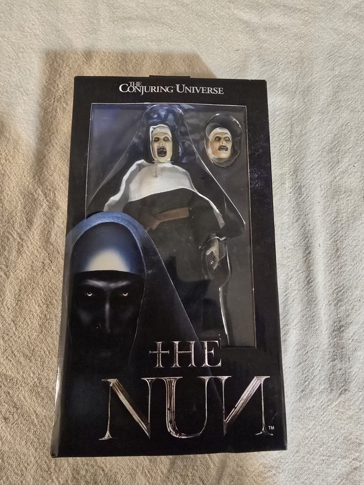 THE NUN Valak 8In Retro Clothed Action Figure The Conjuring NIB NECA