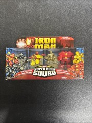 Hasbro Marvel Super Hero Squad Iron Man The Genius Of Tony Stark Figure Set