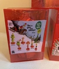 3 Dr Seuss HOW THE GRINCH STOLE CHRISTMAS Mystery Vinyl Figure Lot by CULTUREFLY