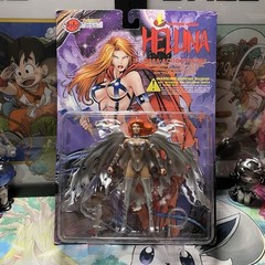 HELLINA Set Of 2 Action Figures Skybolt (Silver & Red)- 1997 – Lightning Comics