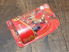 2008 Rudolph The Red Nosed Reindeer Raccoon Playing Mantis Figure New In Package