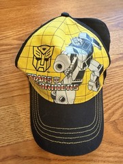 Hasbro Transformers Universe Youth Ball Cap Hat 2009 Yellow Black
