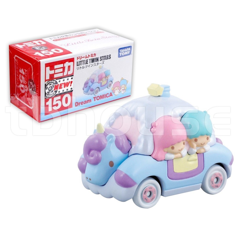 LITTLE TWIN STARS car DREAM TOMICA no. 150 sanrio KIKI LALA toy TAKARA TOMY 2016