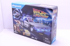 2020 Playmobil 70317 Back to the Future BTTF DeLorean Time Machine Set Marty Doc