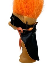Troll by Russ Berrie and Company Plastic Halloween Vampire Spiked Orange Hair