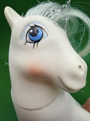 VINTAGE G1 MY LITTLE PONY PRINCESS TIFFANY WHITE PEGASUS 1987 HASBRO MLP RARE
