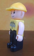 Top Bright Toddler Building Toys Replacement Construction Worker Toy Figure