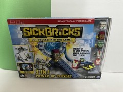 Sick Bricks:SickBricks, 3-in-1 Power-Up Action Playset with (5) figures, NEW